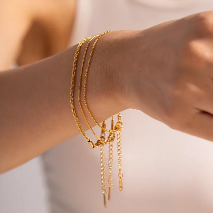 Conjunto Teresa – 3 Pulseiras