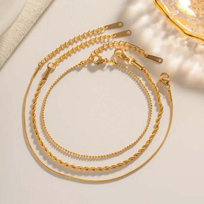 Conjunto Teresa – 3 Pulseiras