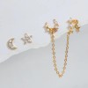 Conjunto de Brincos Bruna | Kit com 3 Peças